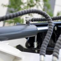 SPEDIZIONE GRATUITA Euro 5 EPA Yanmar Diesel Minipala Cingolata 400KG con Trincia Forestale e Rasaerba