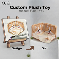 Produsen Kustom OEM Grosir Selimut Buku Boneka Lembut Kustom 2 in 1 Selimut Buku Boneka Lipat untuk Anak-anak Bantal CE
