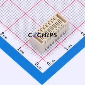 ZHD-16AWB Wire-to-Board Pin Header SMD,P=1.5mm,Horizontal Mount Connector 2x8P 1.5mm Horizontal Mount 16P - Product Image 2
