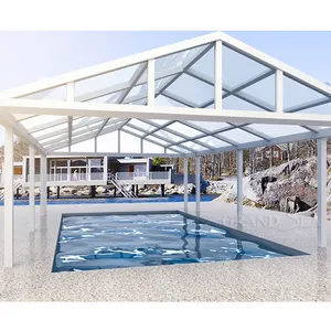 China Aluminum alloy mobile Retractable Roof outdoor awnings /patio canopies/ Sunroom /patio cover