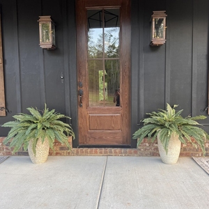 Chậu cây tròn lớn bằng đá đúc khuôn, chậu cây nhựa lớn, chậu hoa nhựa lớn - Product Image 6