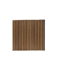 Panel dinding PVC PS kustom untuk dekorasi Interior kisi-kisi plastik tahan air harga pabrik arang