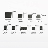 Clips de fixation DIY, fermoirs, embouts de sertissage pour cordon, perles, boucles, embouts, clips pour la fabrication de bijoux, composants pour colliers et bracelets