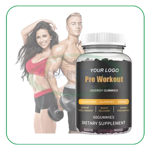 Gomitas Pre-Entrenamiento de Grado Alimenticio de Marca Privada ASAP, Suplemento Energético con Beta Alanina para el Desarrollo Muscular en Botella - Product Image 2