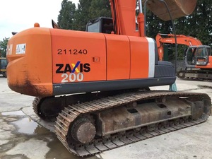 Hitachi-excavadora ZX200 usada oficial, venta al por mayor, Japón - Product Image 4