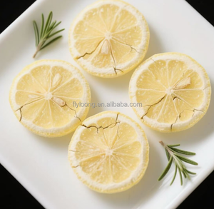 Venta favorita Liofilización Caramelo duro Gotas de sabor a limón liofilizadas Dulces crujientes en embalaje a granel - Product Image 2