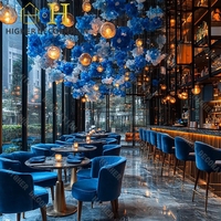 Mobilier de salle à manger d'hôtel, comptoir de bar de restaurant, meubles durables et personnalisés pour restaurant, tables et chaises pour restaurant