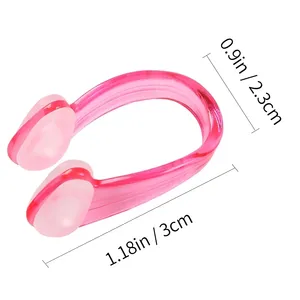 Pinza Nasal de Silicona para Buceo, Antideslizante e Impermeable, Tapones Nasales para Natación, Equipo de Snorkel para Adultos y Niños - Product Image 3