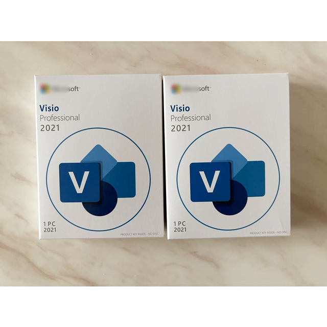 Visio Pro 2021 Key Online Activation Retail Box MS Visio Professional 2021/2024 Bind License Lifetime for PC Full Package