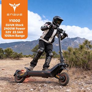 Scooter Eléctrico Engwe Y1000 con Motor de 2400W, Batería de Litio de 52V, Todoterreno, Plegable para Adultos, Y1000, Y1000 Scooter, Y10 - Product Image 1
