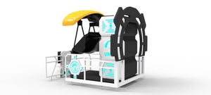 Kinh nghiệm thực tế 9D Arcade máy năng động VR chơi game mô phỏng chuyến bay giả lập Quảng Châu VR thực tế ảo - Product Image 4