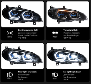 ไฟหน้ารถยนต์ใหม่ X5 E70 ปี 2007-2013 12V 6000K LED 36W 6000 ลูเมน คุณภาพสูง แบบเสียบใช้งานได้ทันที D2H ใช้ได้กับรถยนต์ทั่วไป - Product Image 6