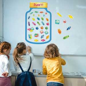 แผนภูมิการจัดการพฤติกรรมเชิงบวกสำหรับห้องเรียนแบบแม่เหล็กขนาดกลาง รุ่นปี 2024 พร้อมกระดาษสติกเกอร์แม่เหล็ก - Product Image 6