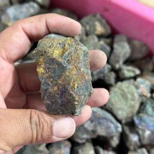 Piedra preciosa de pirita Chalco natural áspera agradable multicolor piedra preciosa cruda tipo piedras preciosas de pirita Chalco calidad hecha a mano a granel suelta - Product Image 5