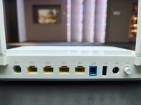 BRMC utilisé HN8145XR AX3000 1POTS + 4GE + 1USB + 2.4G/5G 11ax Wi-Fi 6 XGpon ONU routeur d'entreprise double bande XG-pon Ont HN8145XR