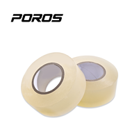 POROS Ruban adhésif transparent en PVC imperméable et durable pour fixer les protège-tibias de hockey sur glace, accessoires sportifs