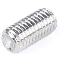 Vis sans tête Allen en acier inoxydable 304 de haute qualité, plaquées zinc, ensemble de vis métriques GB M2 certifiées ISO9001:2008, marque Hongyu