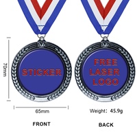 LY FREE LASER - Medallas y Trofeos Deportivos de Fútbol de Aleación de Zinc Dorada Personalizadas al por Mayor, con Diseño Personalizado en 2D/3D