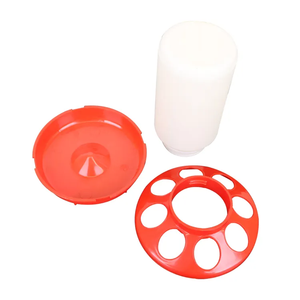 Comederos manuales de plástico para aves de corral, sin residuos, Cubo de alimentación automático para pollos, codornices - Product Image 5