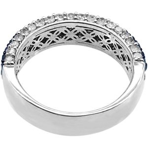 Bague en diamant Jewelspaark 2,13 carats blanc bleu, taille brillant améliorée, plaqué rhodium, luxe, argent sterling 925, pour femme, fiançailles - Product Image 3
