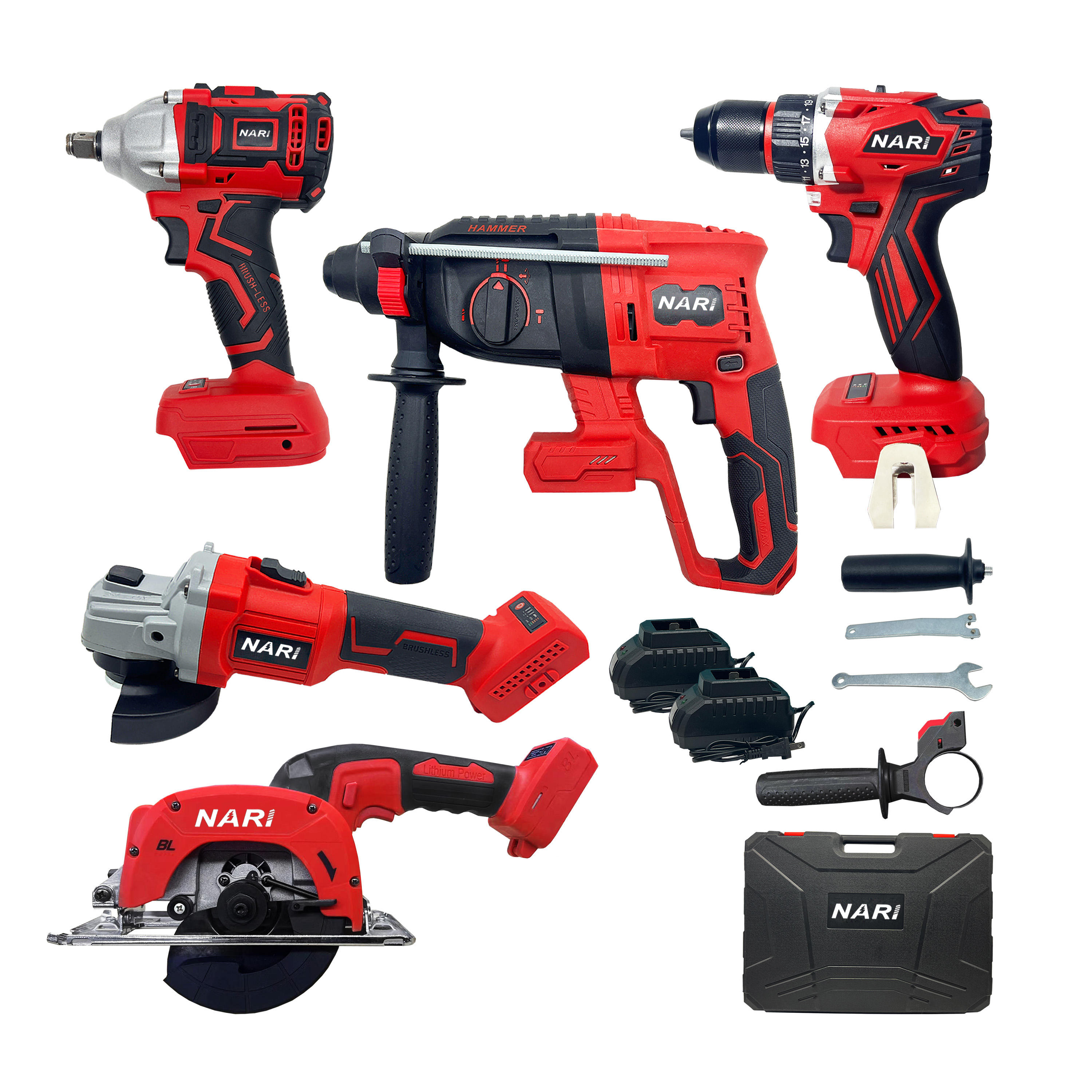 ชุดพร้อมแบตเตอรี่ 2 ก้อน + ที่ชาร์จ 1 อัน