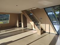 Casa Modular Triangular en Forma de A, Casas Prefabricadas de Acero, Villa Personalizada Moderna, Portátil, con Alto Aislamiento, Casa Prefabricada para Hotel en la UE