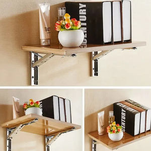 Soporte de Pared Plegable de Acero Inoxidable de 12 Pulgadas, Soporte para Estante, Banco, Capacidad de Carga de 200 kg, Soporte de Ángulo Recto - Product Image 3