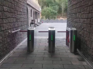 304 Roestvrijstalen Beveiliging Automatische Rfid Swipe Card Gym Toegangscontrole Statief Tourniquet Poort Anti-Bumperklevende Borstelloze Motor - Product Image 6