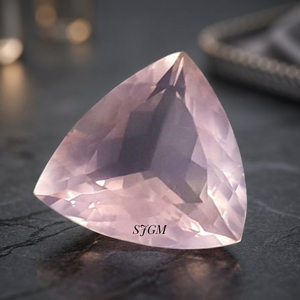 Vente en gros de pierres précieuses de QUARTZ ROSE naturel taillé en mille milliards de 9mm pierre à facettes de haute qualité certifiée IGI prix d'usine - Product Image 2
