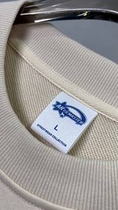 จัมเปอร์คอกลมผ้าเทอร์รี่สองชั้นผ้าฝ้าย400กรัมตัดหมอกหลากสี - Product Image 2