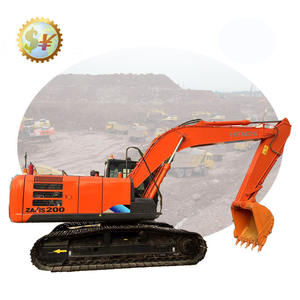 รถขุดตีนตะขาบฮิตาชิ ZX200-5G 6 สูบ เครื่องยนต์อีซูซุ 20 ตัน รุ่น Zaxis 200 ของแท้จากญี่ปุ่น สีเดิม รถขุดมือสอง - Product Image 1