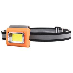 Lampe frontale COB rechargeable avec bandeau réglable, lumière rouge pour le camping, portable, chargement USB - Product Image 1