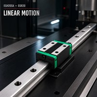 Série EGH-SA – Bloc de guidage linéaire alternatif HIWIN, chariot coulissant, pièces d'automatisation CNC – EGH15SA/EGH20SA/EGH25SA/EGH30SA