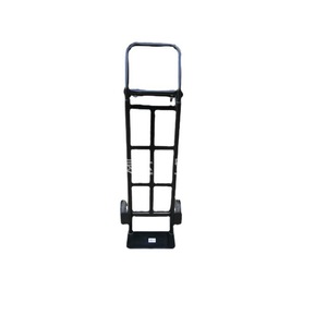 Carretilla Plegable de Cuatro Ruedas de Acero Desmontable, Carro de Carga Industrial con Recubrimiento de Polvo Negro - Product Image 5
