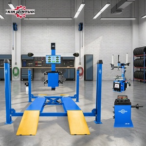 Machine d'alignement de roues 3d de haute qualité Changeur de pneus à 4 poteaux et Machine d'équilibrage de roues Combo - Product Image 2