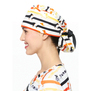 Gorro Quirúrgico Ajustable de Punto de Alta Calidad, Gorros Médicos para Mujer de Color Sólido Personalizados con MOQ Bajo - Product Image 1