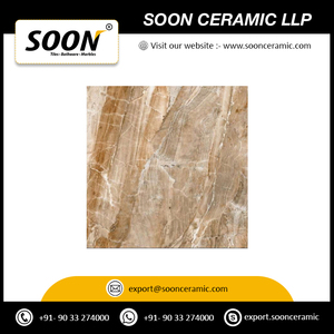 Carreaux de sol en céramique à surface rustique à la demande élevée 600x600MM pour carrelage décoratif d'application de maison et de restaurant - Product Image 2