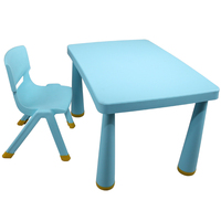 Table de lecture en plastique pour enfants, nouvelle conception pour la maison, la maternelle, la garderie et l'école maternelle, vente en gros