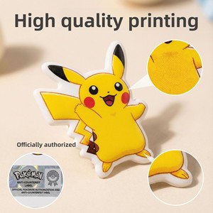 <span class=keywords><strong>Autocollants</strong></span> en mousse Pokémon authentiques, imperméables, dessins animés, Pikachu, <span class=keywords><strong>autocollants</strong></span> mignons pour carnets, jouets pour enfants - Product Image 3