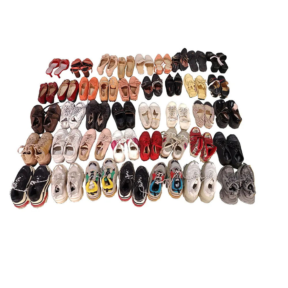 Zapatos de lujo usados para mujer, zapatillas de diseñador de segunda mano de alta calidad para mujer, Sandalias de tacón alto para mujer, zapatos originales de lujo para mujer