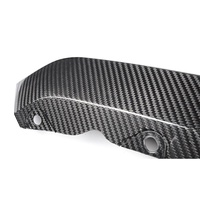 Diffuseur latéral de pare-chocs arrière en fibre de carbone sèche préimprégnée style OEM pour BMW G80 G81 M3 2020+