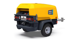 Compresor de Aire Móvil Montado en Remolque XAS 88KD con Suministro de Aire Libre (FAD) de 5.0m³/min para Construcción de Carreteras Municipales - Product Image 2