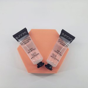 Tube cosmétique transparent de luxe pour crème de fond de teint, maquillage, crème BB/CC, emballage PCR privé. - Product Image 2