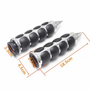 Motorerefit 7/8 ''cao su <span class=keywords><strong>Grip</strong></span> không khí đệm tay Grips đối với Harley Honda Kawasaki Suzuki YAMAHA xe đạp Cruiser Chopper tùy chỉnh - Product Image 6