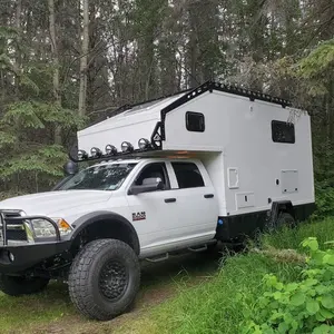 ALLWIN RV Factory Pickup truck slide on camper hard top caravan with low power consumption