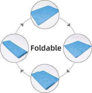 Großhandel Hunde-Kühlmatte Atmungsaktive Waschbare Haustier-Kühlmatte Rutschfeste Sommermatte für Hunde und Katzen - Product Image 6
