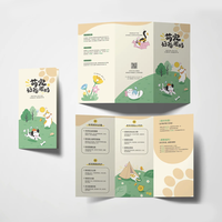 Impression numérique personnalisée sur papier d'art A4 A5, brochure, menu, prospectus publicitaire avec gaufrage