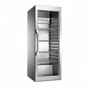 Refrigerador de exhibición para maduración en seco de carne de res, con enfriamiento por aire, descongelación automática, acero inoxidable, 1 puerta, Da400 Air - Product Image 1