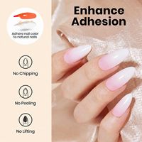 Base Coat UV LED OEM sans HEMA ni TPO, formule douce et respectueuse des ongles sensibles, protège les ongles naturels, gel de base non toxique 15ml