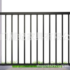 Barrière de sécurité métallique droite pour extérieur, personnalisable, vente aux enchères spéciale - Product Image 1
